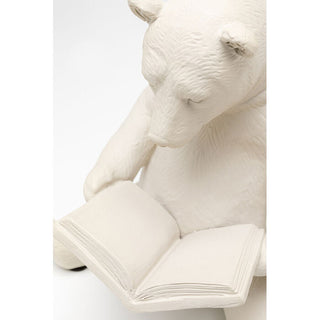 Deco Figurine Reading Bears Greige KARE MIAMI