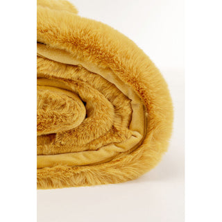 Blanket Mika Yellow 150x200cm KARE MIAMI