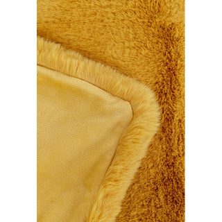 Blanket Mika Yellow 150x200cm KARE MIAMI