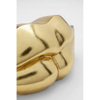 Money Box Lips Gold 13cm KARE MIAMI
