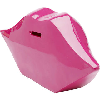 Money Box Lips Pink 13cm KARE MIAMI
