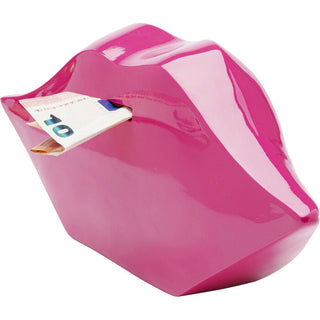 Money Box Lips Pink 13cm KARE MIAMI