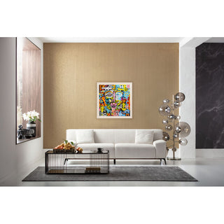 Framed Picture Doodle Face 80x80cm KARE MIAMI