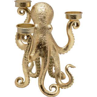 Candle Holder Octopus 23cm KARE MIAMI