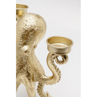 Candle Holder Octopus 23cm KARE MIAMI