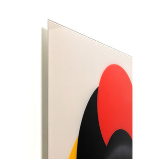 Glass Picture Muse Retro Lady Red 80x120cm KARE MIAMI