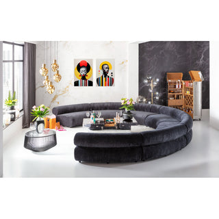 Glass Picture Muse Retro Lady Yellow 80x120cm KARE MIAMI