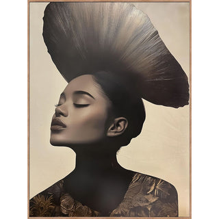 Framed Picture Muse Aesthetic Left 90x120cm KARE MIAMI