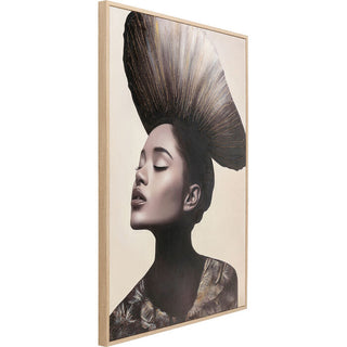 Framed Picture Muse Aesthetic Left 90x120cm KARE MIAMI