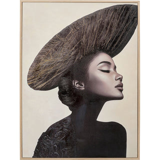 Framed Picture Muse Aesthetic Right 90x120cm KARE MIAMI