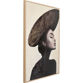 Framed Picture Muse Aesthetic Right 90x120cm KARE MIAMI