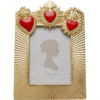 Picture Frame Flaming Heart Tre 13x18cm KARE MIAMI