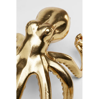 Candle Holder Octopus Gold 49cm KARE MIAMI