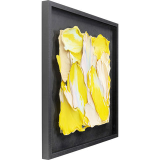 Framed Picture Abstract In Box 80x80cm KARE MIAMI
