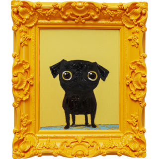Framed Picture Sweet Dog Eyes 30x35cm KARE MIAMI