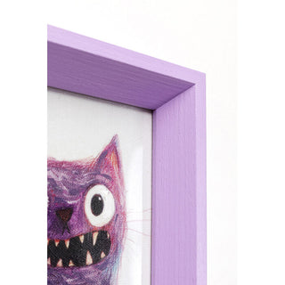 Framed Picture Mad Cat 13x18cm KARE MIAMI