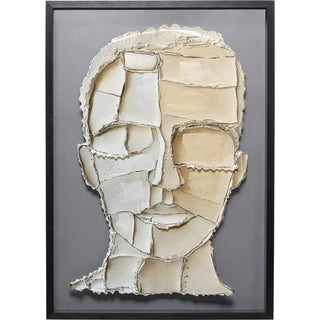 Framed Picture Art Visage 70x100cm KARE MIAMI