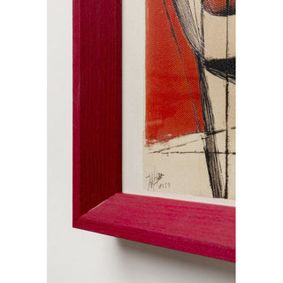 Framed Picture Portrait Modernism 22x27cm (2/Set) KARE MIAMI