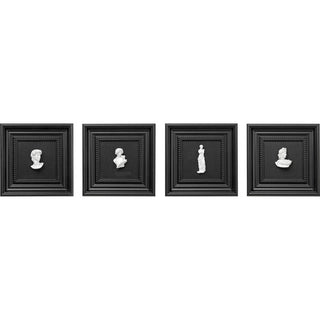 Wall Decoration Bust (4/Set) KARE MIAMI