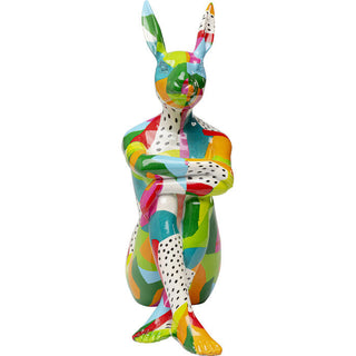 Deco Figurine Rabbit Gillie Abstract KARE MIAMI