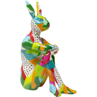 Deco Figurine Rabbit Gillie Abstract KARE MIAMI