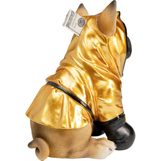 Money Box Boxing Dog 26cm KARE MIAMI