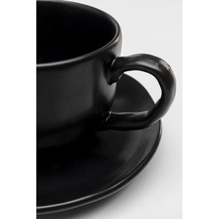 Coffee Cup Organic Black (2/part) KARE MIAMI