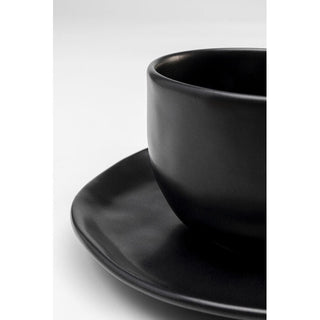 Coffee Cup Organic Black (2/part) KARE MIAMI