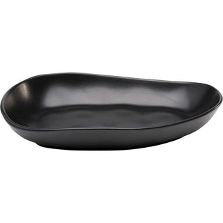 Plate Organic Black 25cm KARE MIAMI