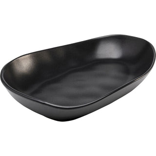 Plate Organic Black 25cm KARE MIAMI