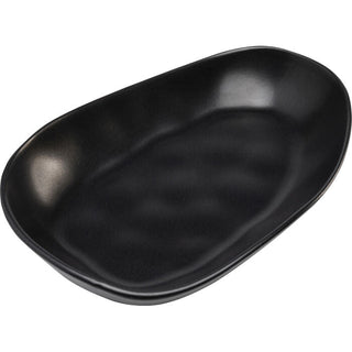 Plate Organic Black 25cm KARE MIAMI