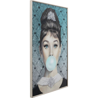 Framed Picture Muse Bubble Diva 40x50cm KARE MIAMI