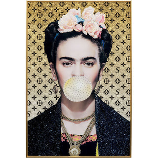 Framed Picture Muse Bubble Artist 40x50cm KARE MIAMI