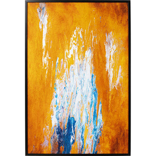 Framed Picture Artistas Orange 80x120cm KARE MIAMI