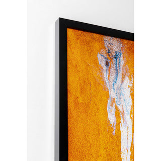 Framed Picture Artistas Orange 80x120cm KARE MIAMI