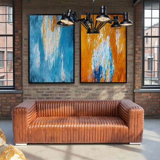 Framed Picture Artistas Orange 80x120cm KARE MIAMI