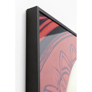 Framed Picture LED Fancy Blonde Lady 75x55cm KARE MIAMI