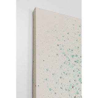 Canvas Picture Flower Boat Beige Green 40x50cm KARE MIAMI