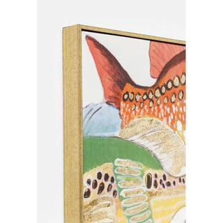 Picture Touched Fish Meeting One (2/Set) KARE MIAMI