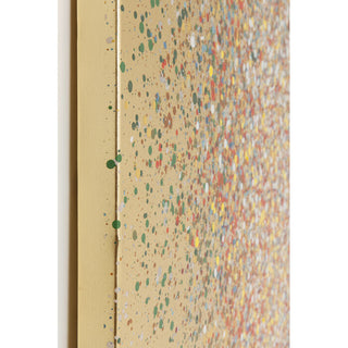 Canvas Picture Flower Boat Gold Pink 40x50cm KARE MIAMI