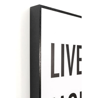 Framed Picture Big Live More (2/Set) KARE MIAMI