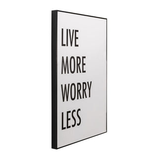 Framed Picture Big Live More (2/Set) KARE MIAMI