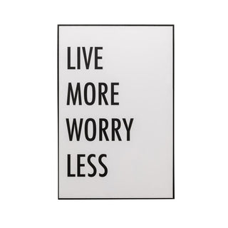 Framed Picture Big Live More (2/Set) KARE MIAMI