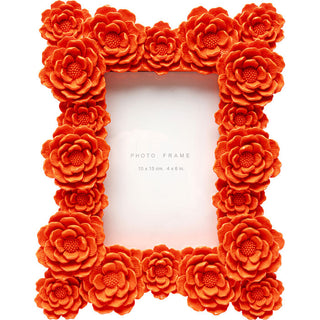 Picture Frame Flowerdream Orange 10x15cm KARE MIAMI