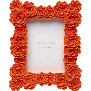 Picture Frame Flowerdream Orange 13x18cm KARE MIAMI
