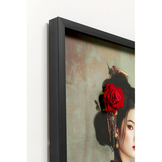 Canvas Picture Kimono Girl 84x124cm KARE MIAMI