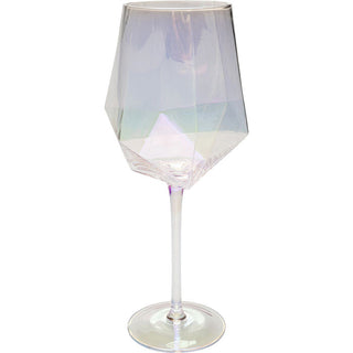 Redwine Glass Diamond Clear 26cm KARE MIAMI
