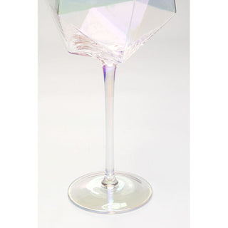 Redwine Glass Diamond Clear 26cm KARE MIAMI