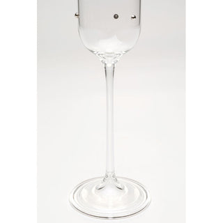 Champagne Glass Glam Dots Silver 25cm KARE MIAMI
