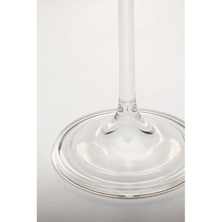 Champagne Glass Glam Dots Silver 25cm KARE MIAMI